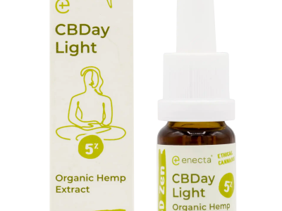 CBDay Plus Mild Full Spectrum Óleo CBD 5% 500mg 10ml  Enecta