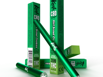 Caneta Vape  Biscoitos Escoteira caixa de 20 pcs 200mg CBD  Kush CBD