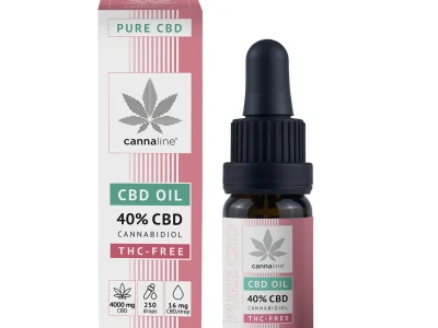 CBD Óleo de Cânhamo THC LIVRE 40% 4000mg 10ml  CANNALINE