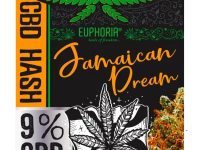 CBD Hash 9% Jamaican Dream 1g  Euphoria