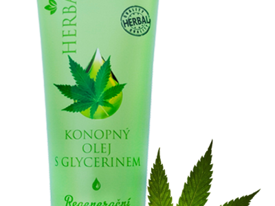 Gel de Banho Regenerador com Óleo de Cânhamo eglicerina 250ml  Herbavera