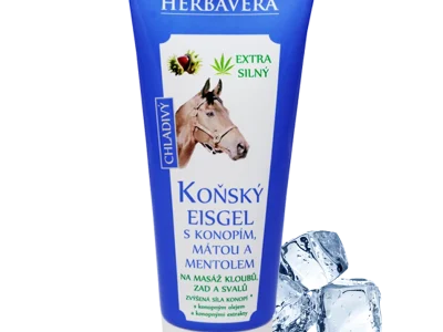 Bálsamo Frio Erva do Cavalo com Cânhamo Hortelã e Mentol 200ml Herbavera