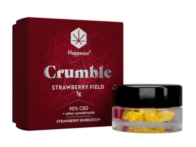 Extract Strawberry Field Crumble 90% CBD 1g  Happease