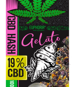 CBD Hash 19%gypsy Haze 1g  Euphoria