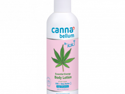 Loção Corporal Energy CBD by KOKI 200ml  Cannabellum
