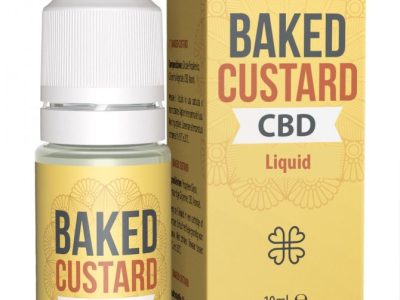 CBD Líquido Baked Custard 10ml 30-600mg CBD 30mg  Harmony