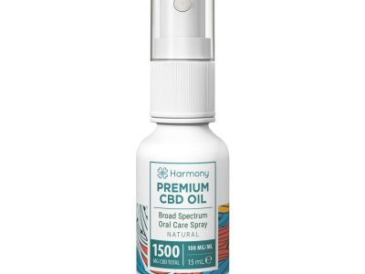 CBD Spray Cuidado Oral 1500mg 15ml Natural  Harmony