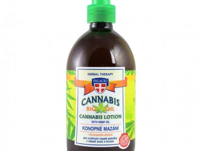 Gel de Massagem com Doseador 500ml CANNABIS  Palácio
