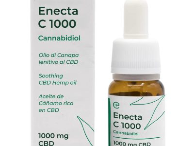 C1000 CBD  Óleo de Cânhamo 10% 10ml 1000mg  Enecta