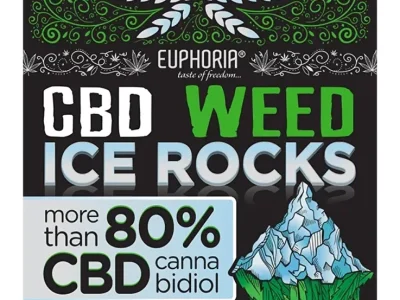 CBD 80% Ice Rock 07g  Euphoria
