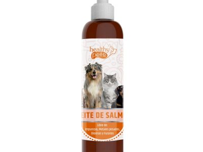 Óleo de salmão 250 ml de animais saudáveis