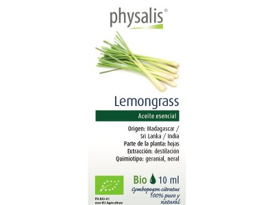 Lemongrass Bio 10ml Physalis