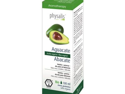 Óleo vegetal de abacate Bio 100ml Physalis