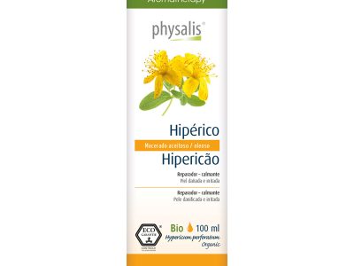 Óleo vegetal hiperico Bio 100ml Physalis