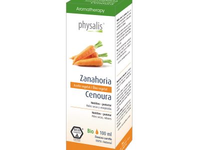 Óleo vegetal de cenoura Bio 100 ml Physalis