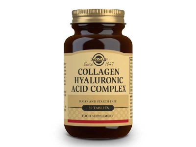 Ácido Hialuronico Complex 120mg 30 comprimidos -+ Solgar