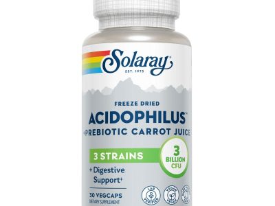 ACODOPHILUS+ TROBLEMA DE CENREATA Probiótica 30 VCAPS Solaray