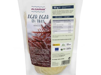 Ágar em tiras 50 g de algamar