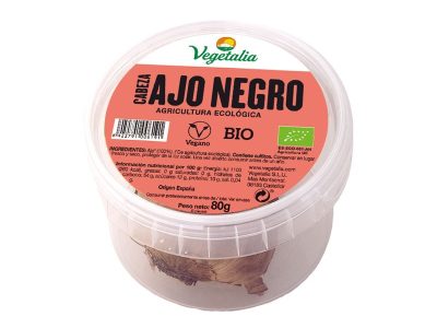 Alho preto ecológico 2 unidades 80g vegetal