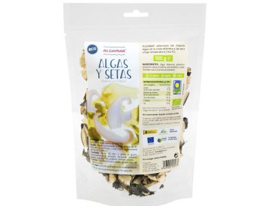 Algas e cogumelos (wakame-shiitake) algamar bio 100g