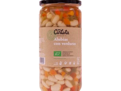 Feijão com bio 720g Carlota Organic Legues