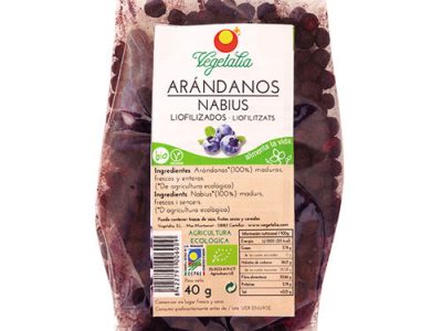 Arandanos desidratados BIO 40G VEGEL