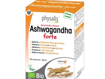 Ashwagandha forte bio 30 fisalis comprimidos