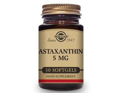 Astaxantine 5 mg 30 pérolas - Solgar