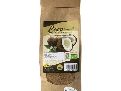 Açúcar de coco Bio 400 g Dream Foods