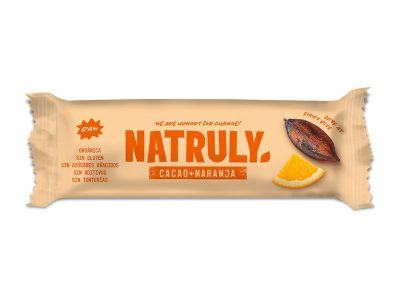 BIO 24x40g Cacau e barra bruta laranja