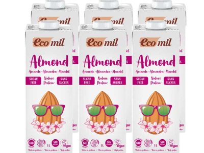 Almendra Nature Drink (sem açúcar) Bio 6x1L Ecomil