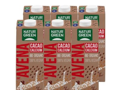 Bebida ausida com chocolate bio bio 6x1l naturgreen