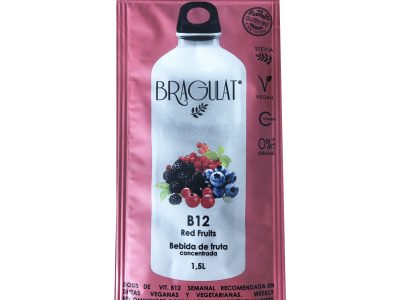 Bragulat B12 Bebida Solúvel Sabor Frutas Vermelhas