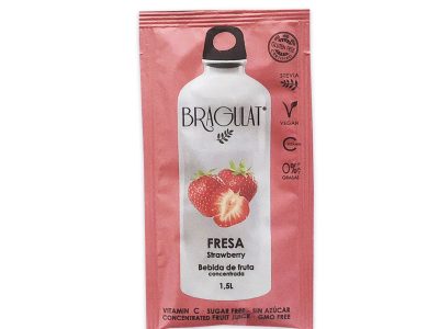 Bebida Solúvel Bragulat Morango 15x9g