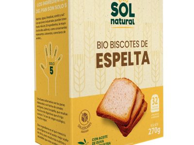 Espelta Biscotes Bio 270g Sun Natural