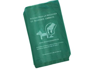 Saco de resíduos caninos 20x33 100% biodegradável 100 UNDS