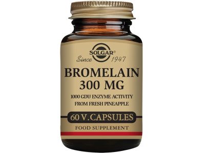 Bromelina 300mg 60 VCAPS Solgar