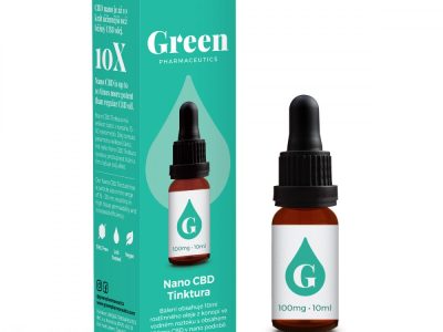 Tintura de Nano CBD 100mg 10ml green Pharmaceutics