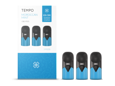 Pacote de 3 Cápsulas Tempo  Menta 318mg CBD  Harmony