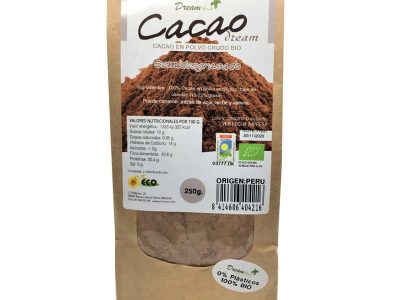 Cocoa baixo 250 g Dream Foods
