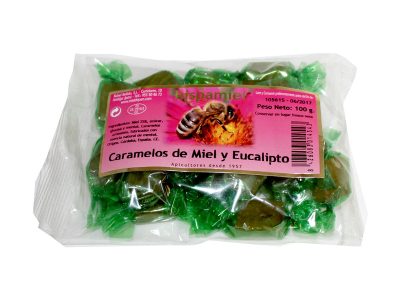 Mel e eucalipto doces 100g hispamiel