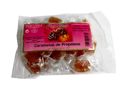Honey e Propoleo Caramelos 100g Hispamiel