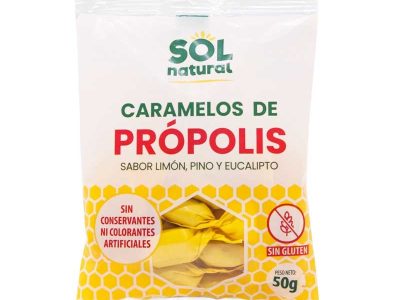 Caramelos propolis 50g sol natural
