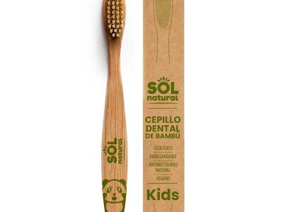 Pincel natural de sol bambu