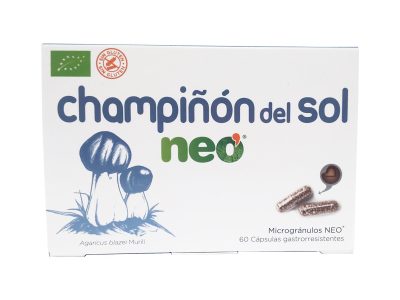 Cogumelo Sol Orgânico 60 Cápsulas - Neo