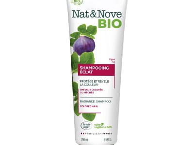 Shampu Shine tingido de cabelo tingido bio 250ml Nat & nono