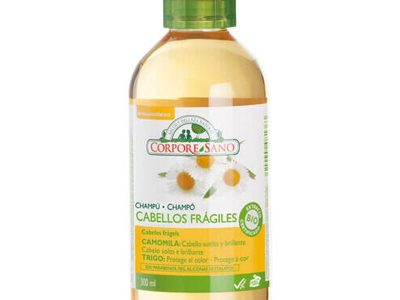 Shampu Camomila y Trige (Fragiles y rubios) 300ml corpore sano
