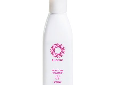 Shampu hidratante com 250 ml de proteínas endêmicas de umidade