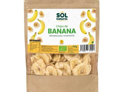 BANANA BIO 150G Sol Natural Chips
