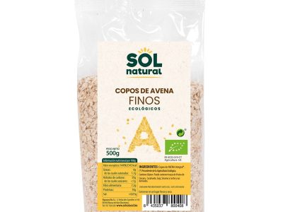 BIO FINE 500G SOL AVEIA NATURA